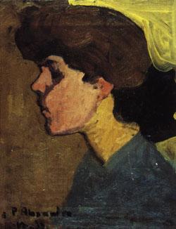 Amedeo Modigliani Head of a Woman in Profile China oil painting art